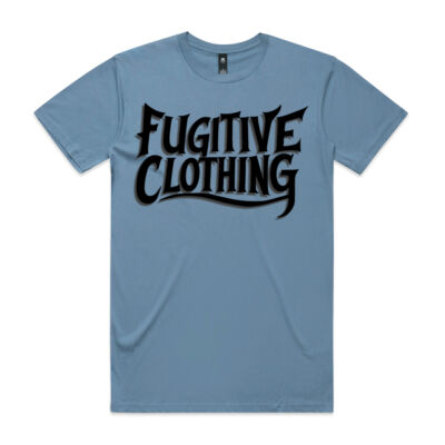 Mens Staple Tee - Black Logo - Fugitive Clothing Thumbnail